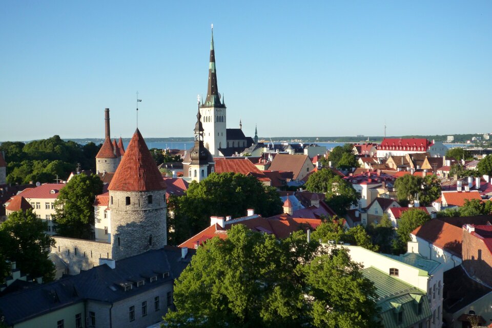 Baltic states city church