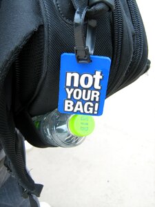 Luggage tag korean tour in korea