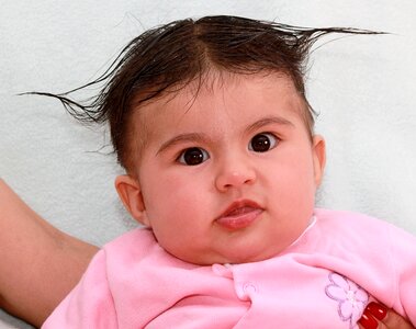 Hairstyle confused bebe