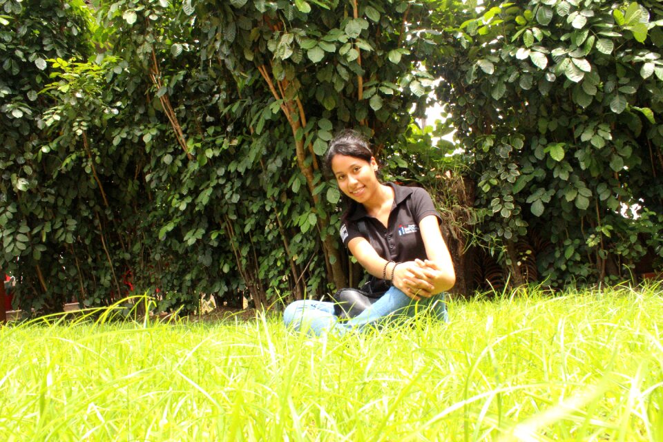 In love green nature
