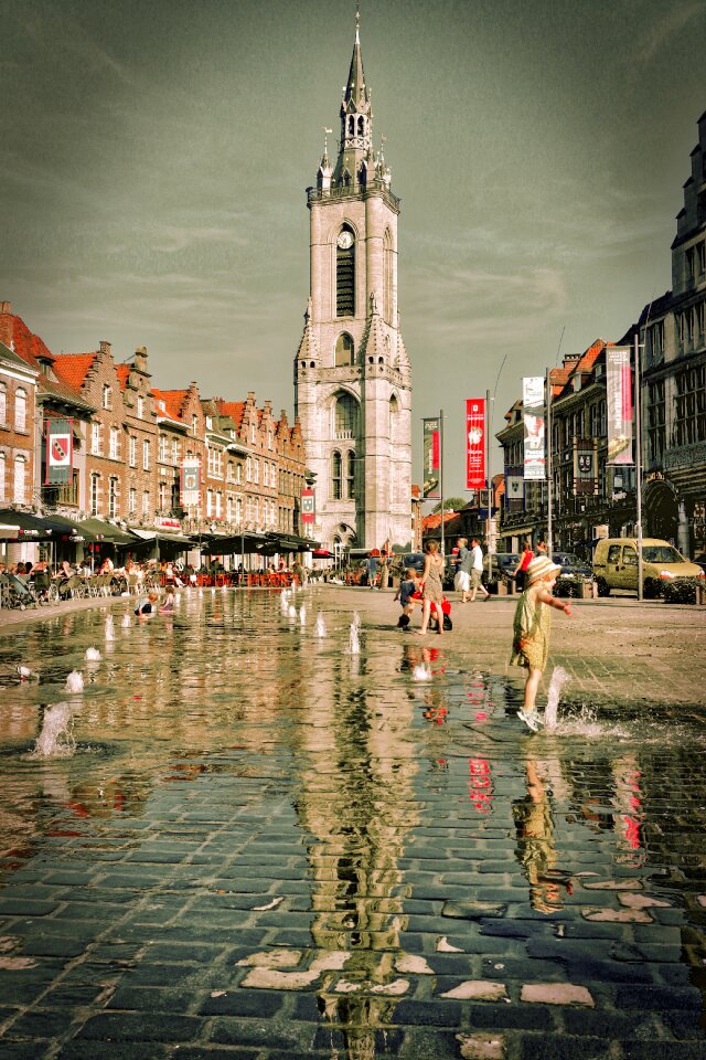 Belgium place belfry