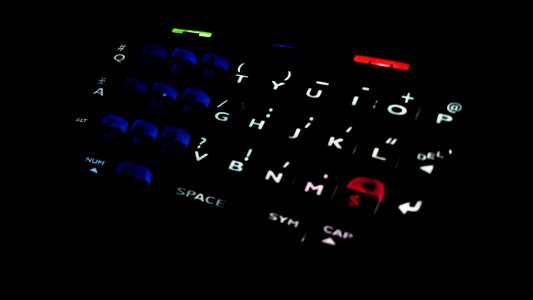 Keyboard colourful diy photo