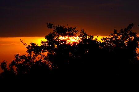 Evening sky dusk sunlight photo