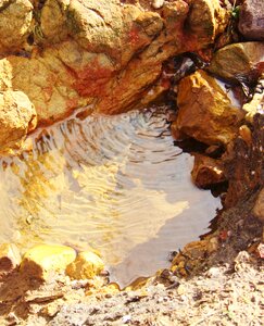 Wet liquid flowing