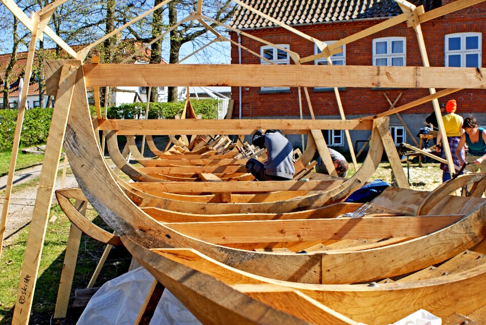 Viking ship shipbuilder denmark