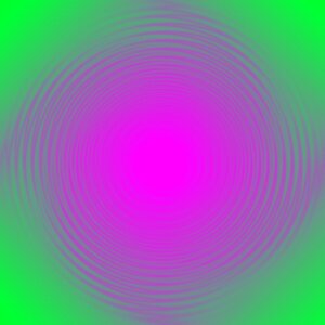 Circle color spiral