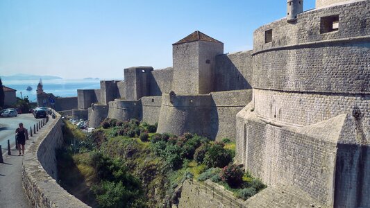Dubrovnik walls bastions