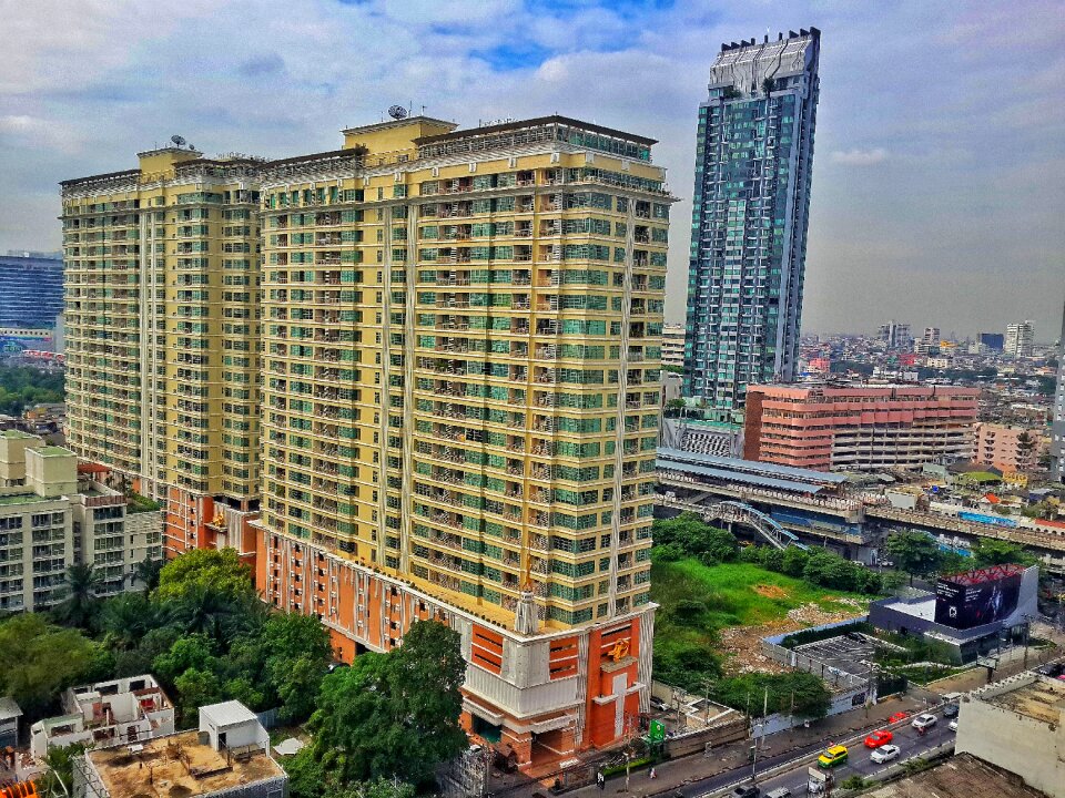 Urban cityscape view