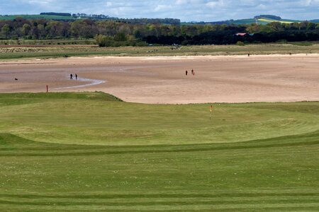 Course grass sport photo