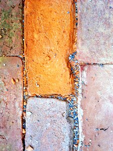 Mosaic bricks brick wall photo
