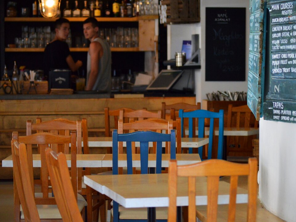 Barista coffee bar