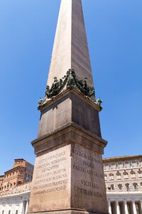 St peter's square obelisk historically