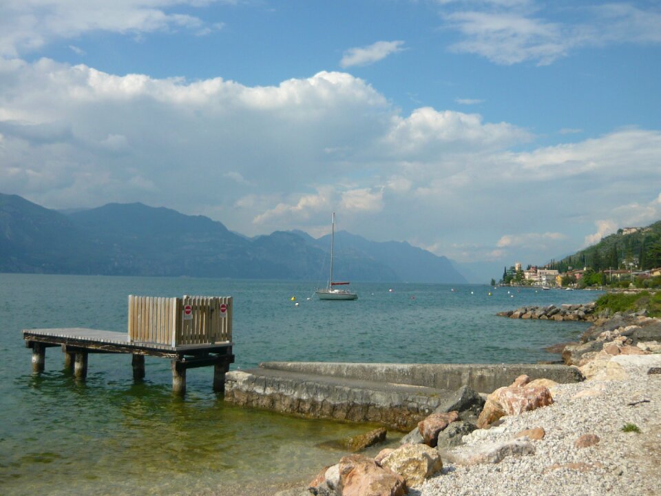Italian lake garda plot