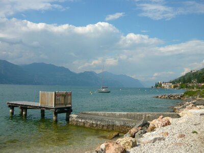Italian lake garda plot