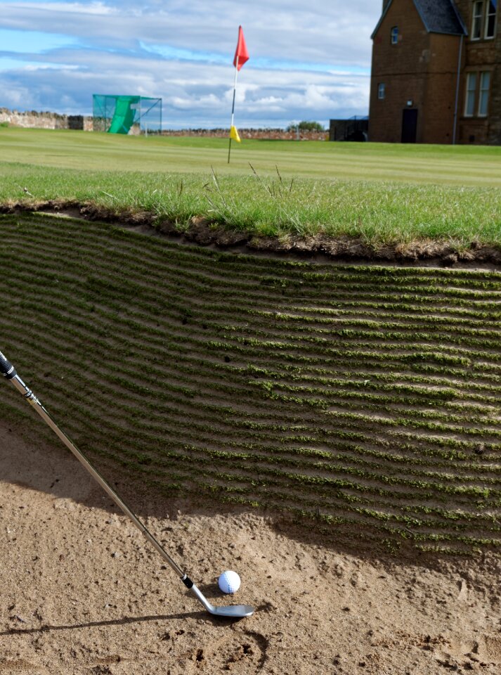 Golf club grass sport
