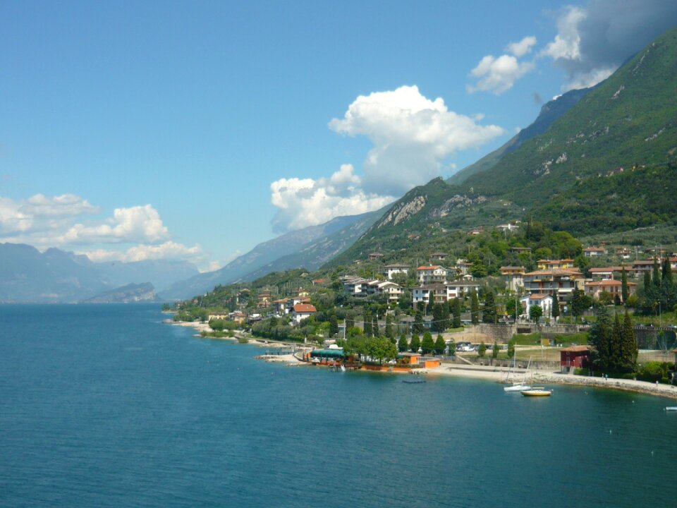 Italian lake garda mountain