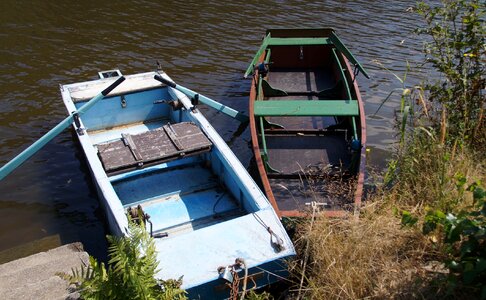 Punts river boat