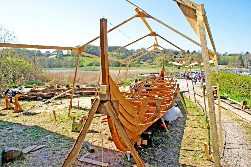 Viking ship shipbuilder denmark