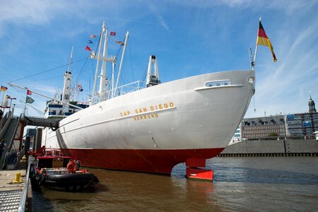 Hamburg ship port photo