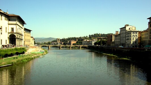 Firenze tuscany arno river photo