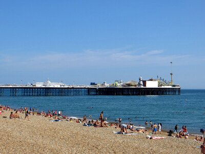 England sussex sea photo