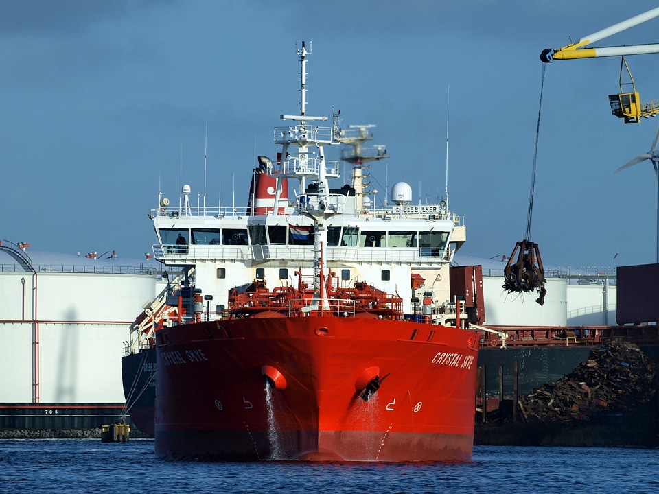 Freighter amsterdam ozeanriese