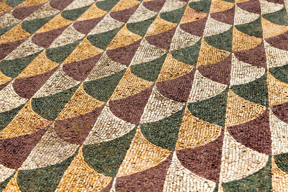 Background mosaic antique