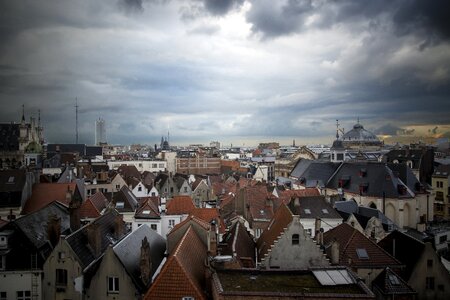 Brussels capital cityscape photo