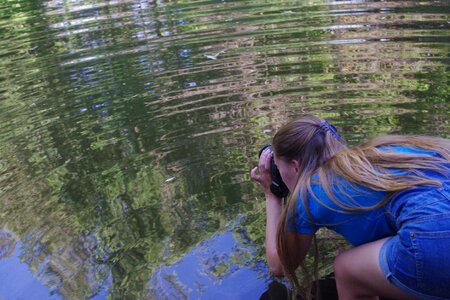 Camera taking water