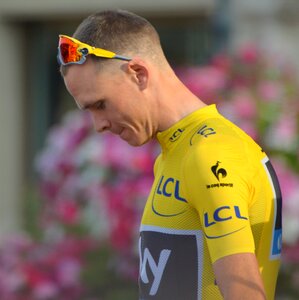 Cyclist champion man