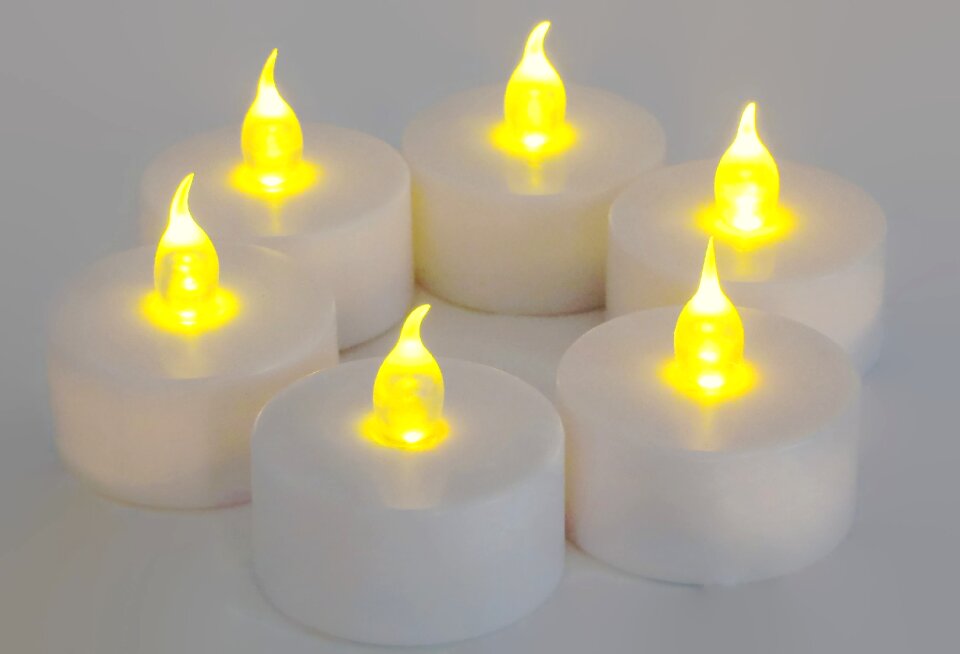Illuminate tea light gray tea