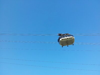 Sky cable car travel