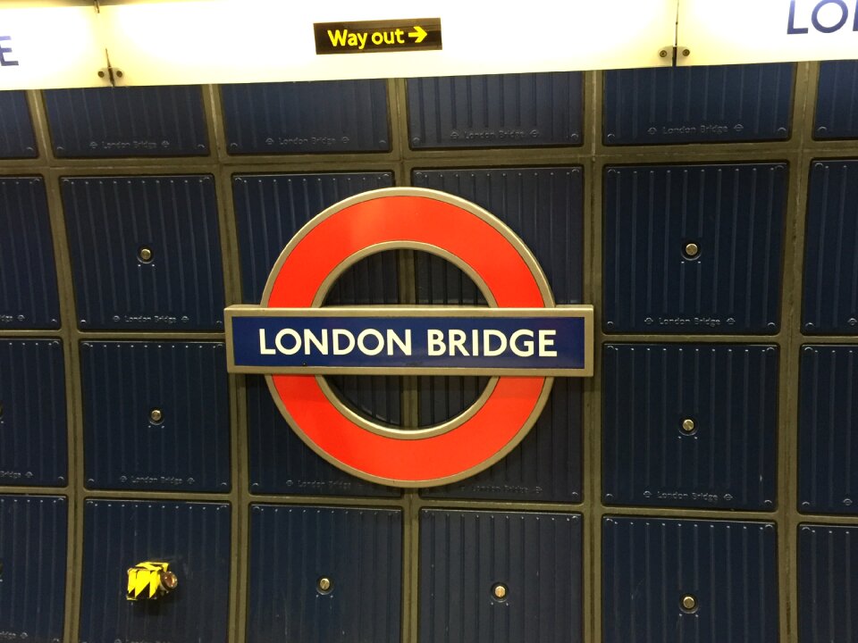London england tube photo