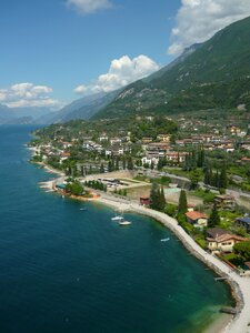 Italian lake garda mountain