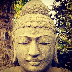 Buddha love sculpture
