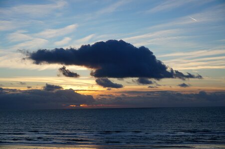 Nature evening dramatic photo