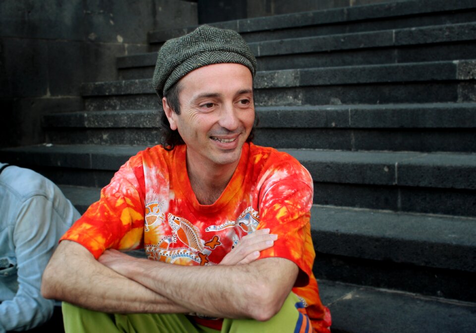 Singer musician portrait