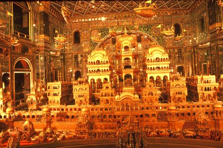 India golden decor