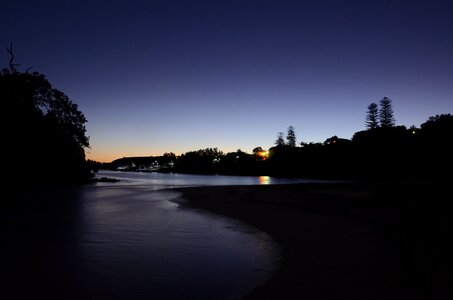 Collins beach night