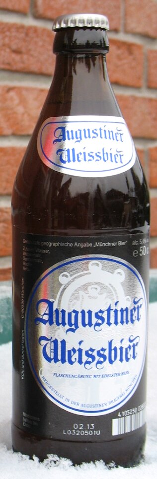 Wheat white beer alcohol