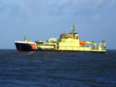 Survey vessel marine