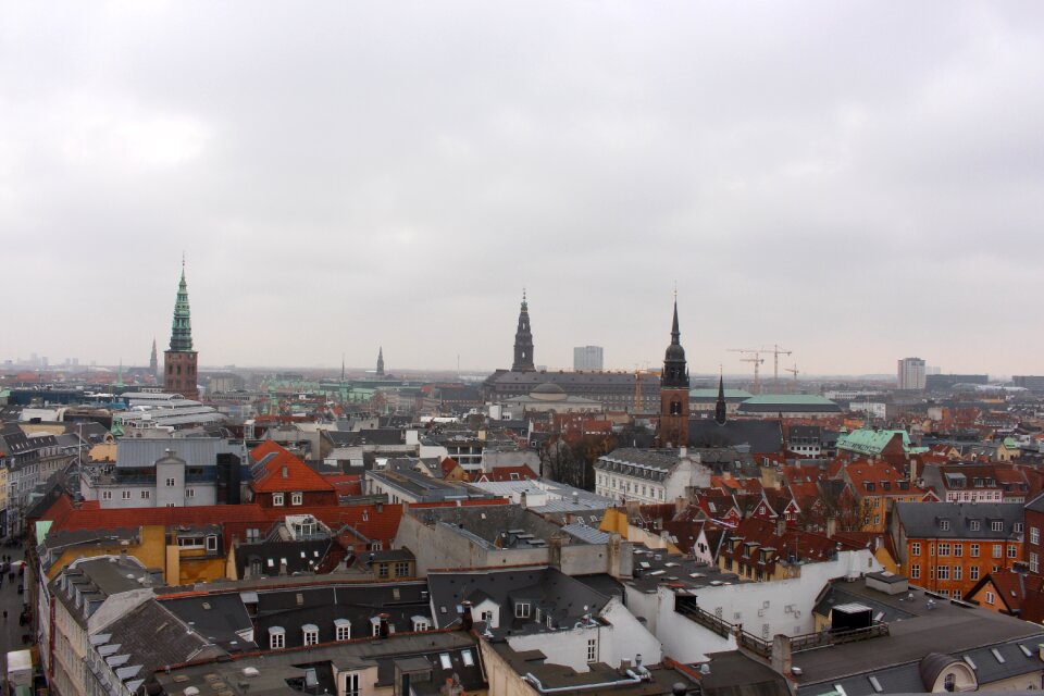Copenhagen city the round tower