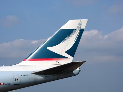 Jumbo jet aircraft airplane photo