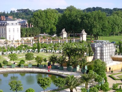Garden jardin castle