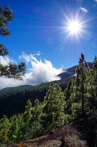 Tenerife teide national park view