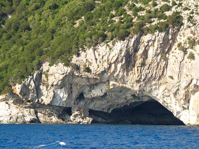 Sea rock greece