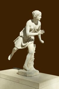 Museum historic statue
