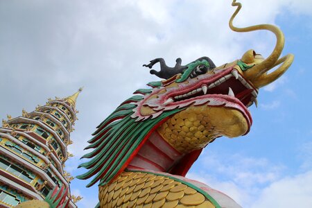 Dragon measure temple