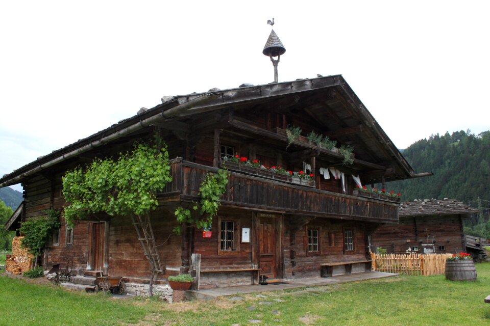 Farm house building