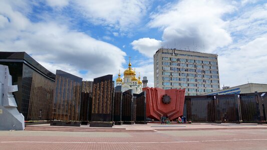 Ploschad slavy temple khabarovsk